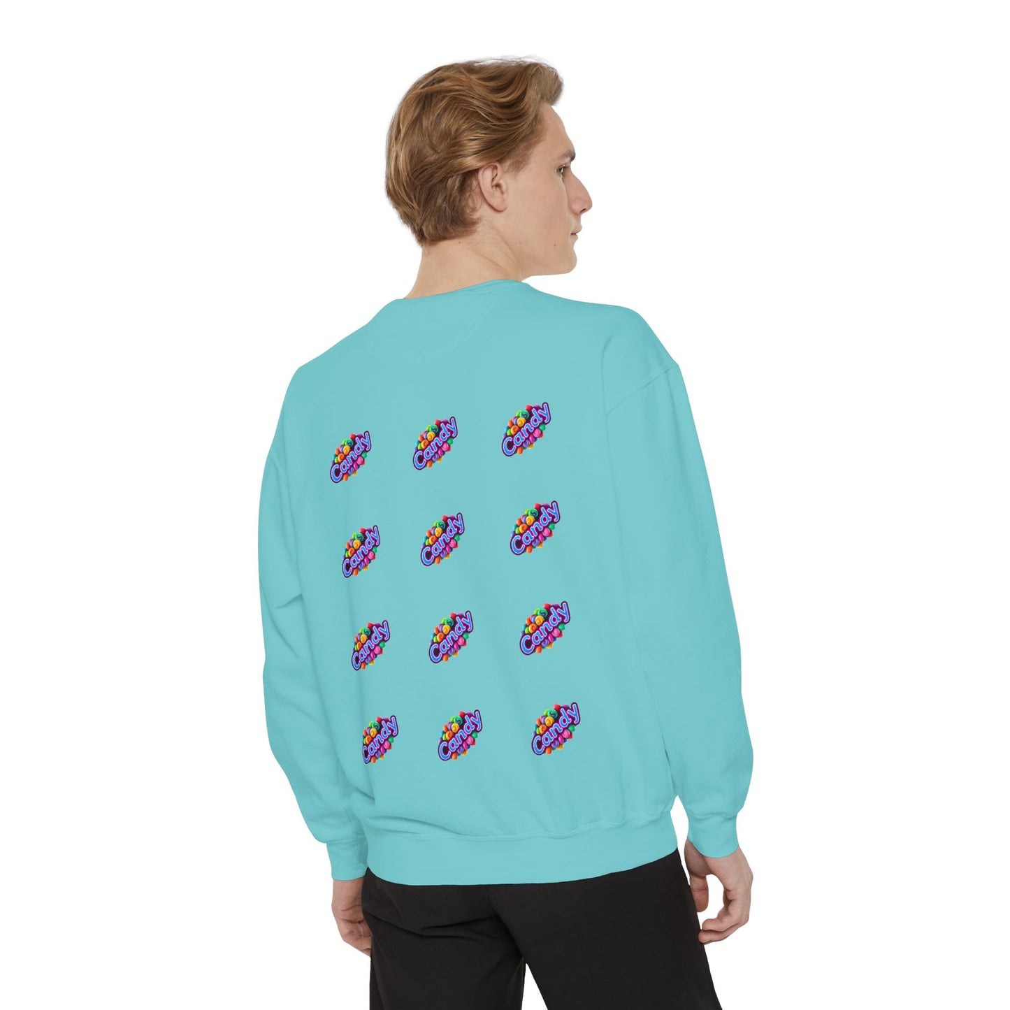 Candy-Themed Unisex Garment-Dyed Sweatshirt - Nostalgic Apparel for Sweet Lovers, Cozy Casual Wear, Gift for Candy Lovers, Colorful [...]