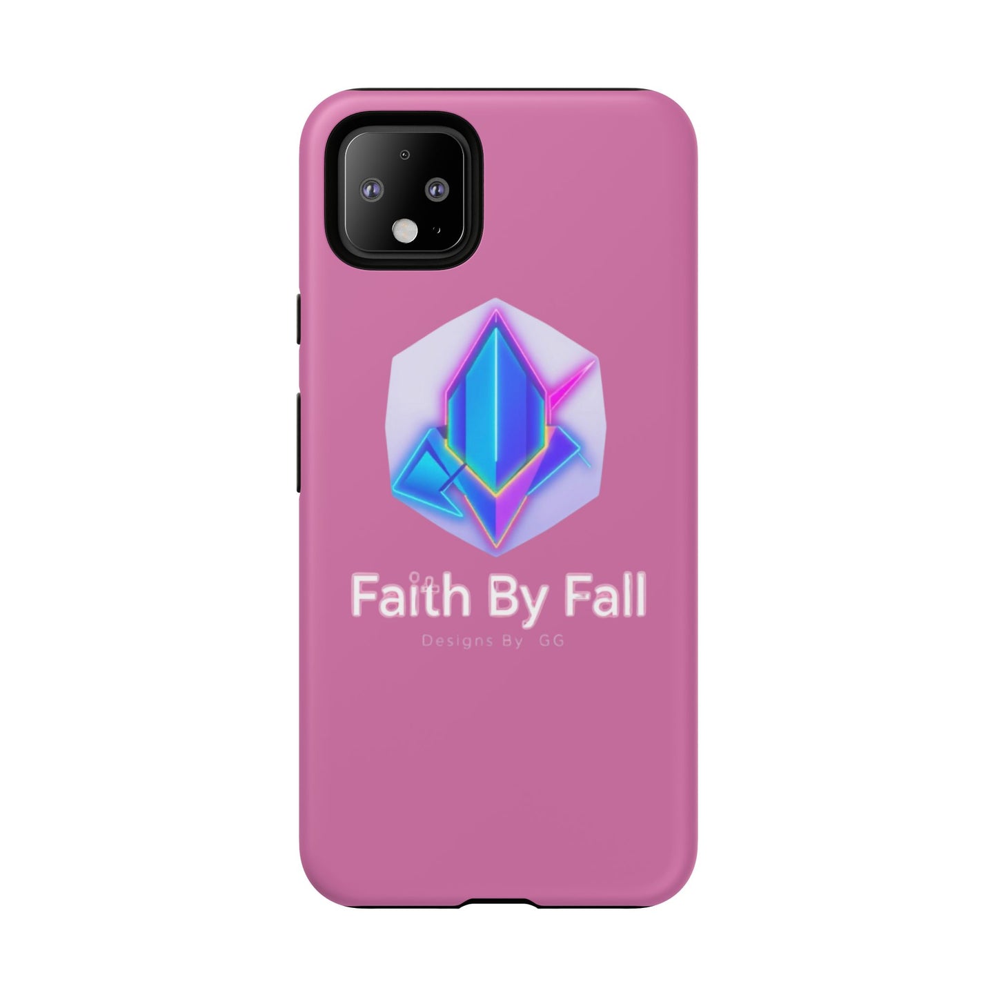 Vibrant Phone Case with Motivational Design - Faith By Fall, Colorful Phone Cover, Customizable Mobile Accessory, Unique Gift Idea, [...]