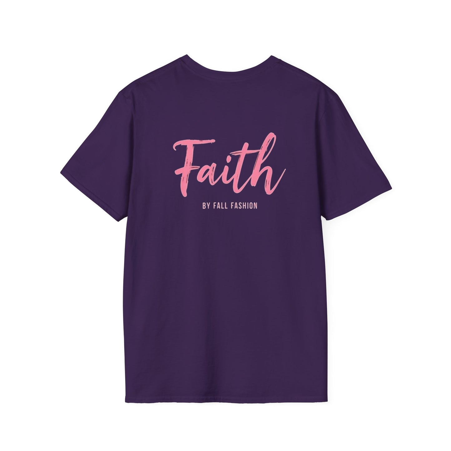 Faith-Inspiring Unisex Softstyle T-Shirt, Everyday Wear, Gift for Her, Christian Apparel, Inspirational Tee, Spiritual Comfort