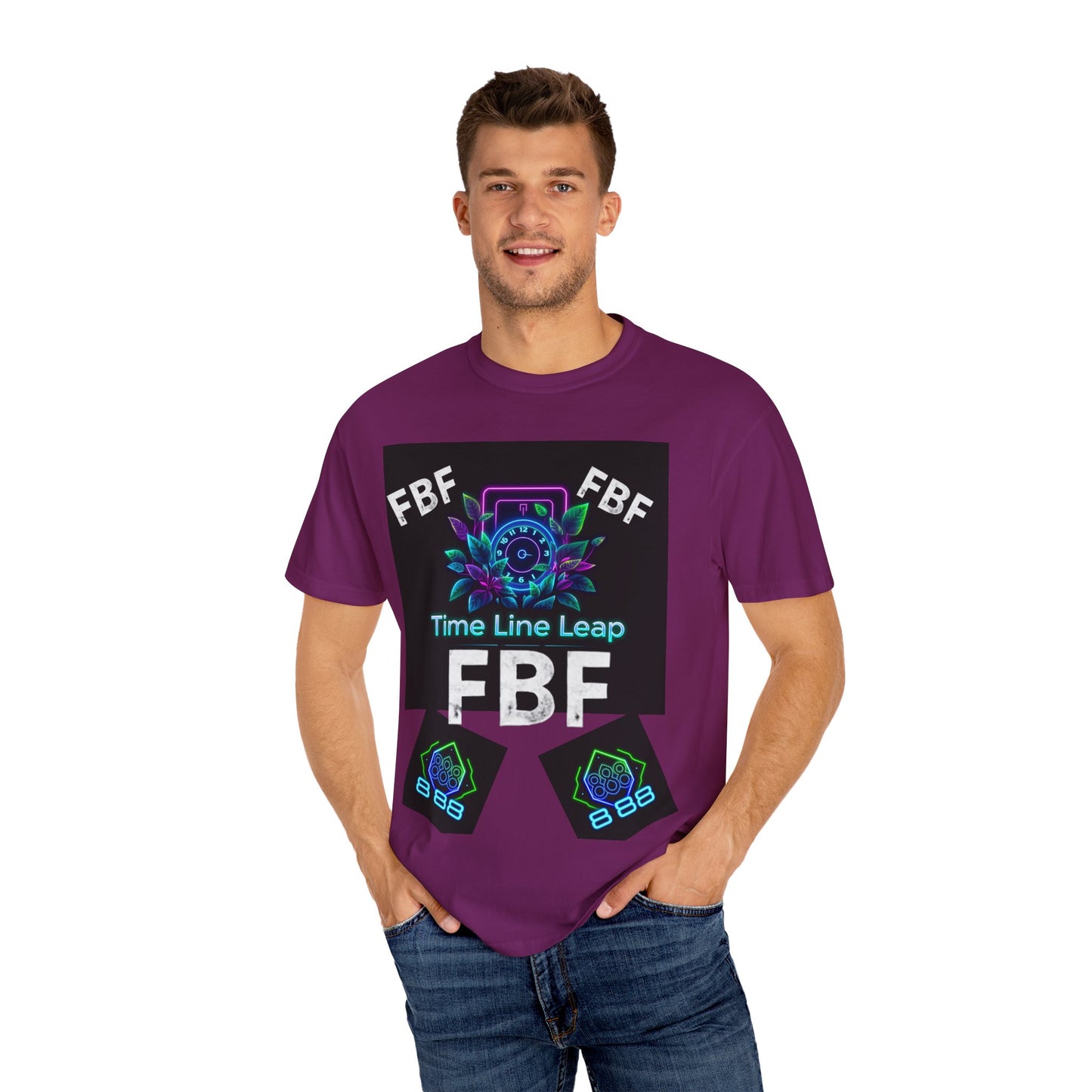 Colorful Unisex Graphic Tee with Retro Vibes, Cool T-shirt for Trendsetters, Perfect for Festivals, Summer Events, Gift for Friends