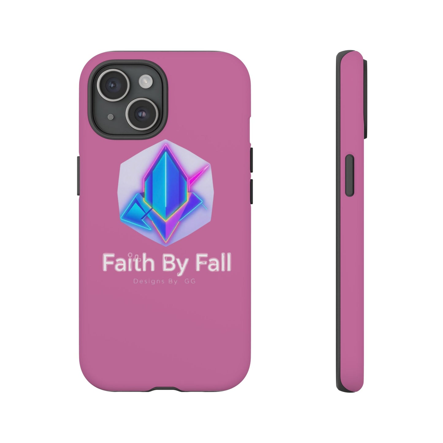 Vibrant Phone Case with Motivational Design - Faith By Fall, Colorful Phone Cover, Customizable Mobile Accessory, Unique Gift Idea, [...]