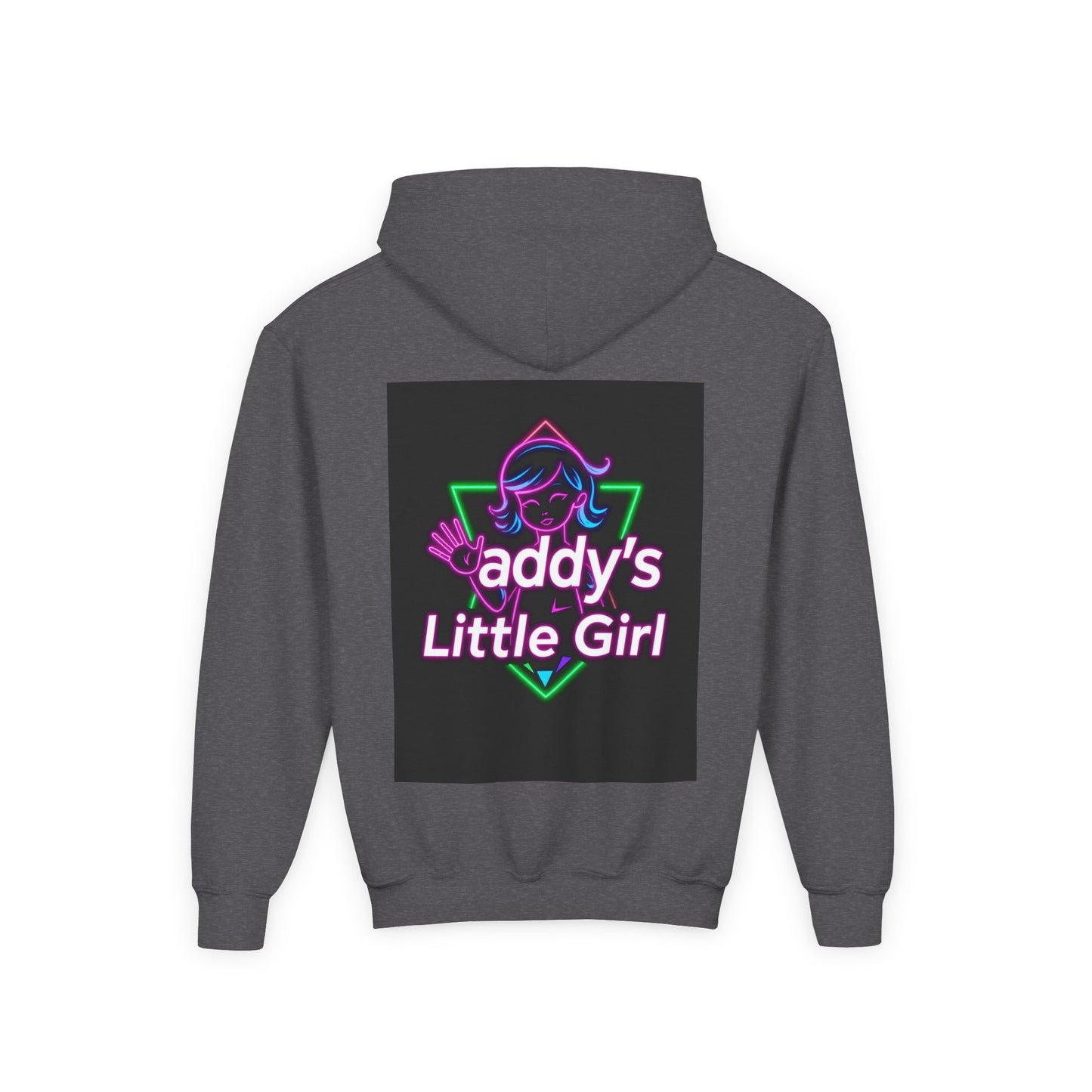 Daddy's Little Girl Hoodie, Cozy Youth Sweatshirt, Cute Gift for Dads, Kids Sweatshirt, Family Celebration Apparel