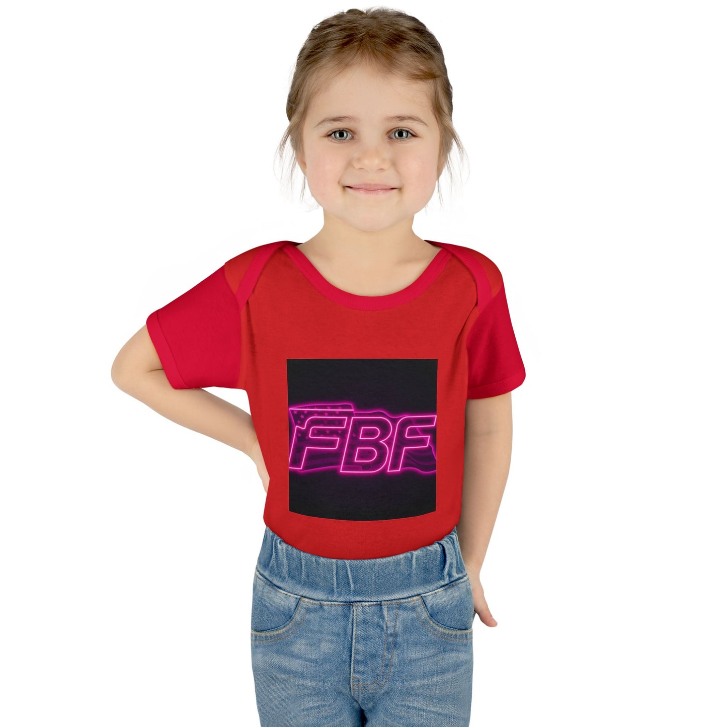 Neon Baby Bodysuit for Trendy Infants, Cool Graphic Onesie, Unique Baby Gift, Personalized Baby Outfit, Modern Infant Apparel