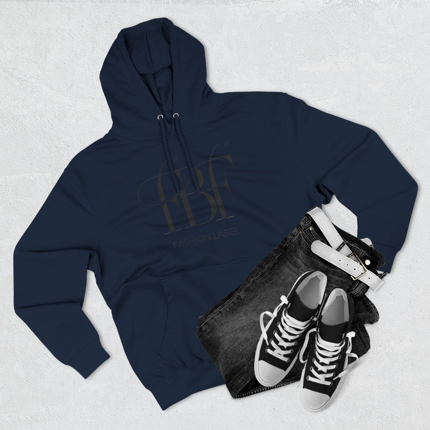 Chic Three-Panel Hoodie | Cozy Fashion, Casual Wear, Gift for Her, Trendy Outfit, Statement Piece