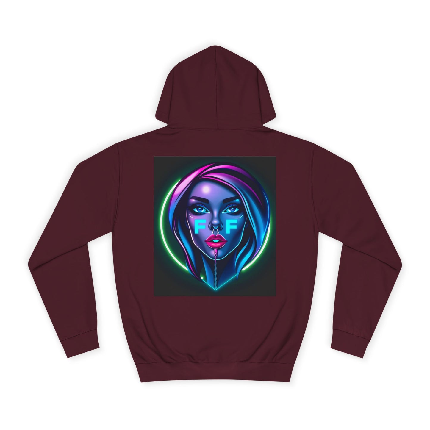 Vibrant Unisex College Hoodie with Neon Graphic Design, Trendy Sweatshirt, College Apparel, Unisex Hoodie, Gift for Students, [...]