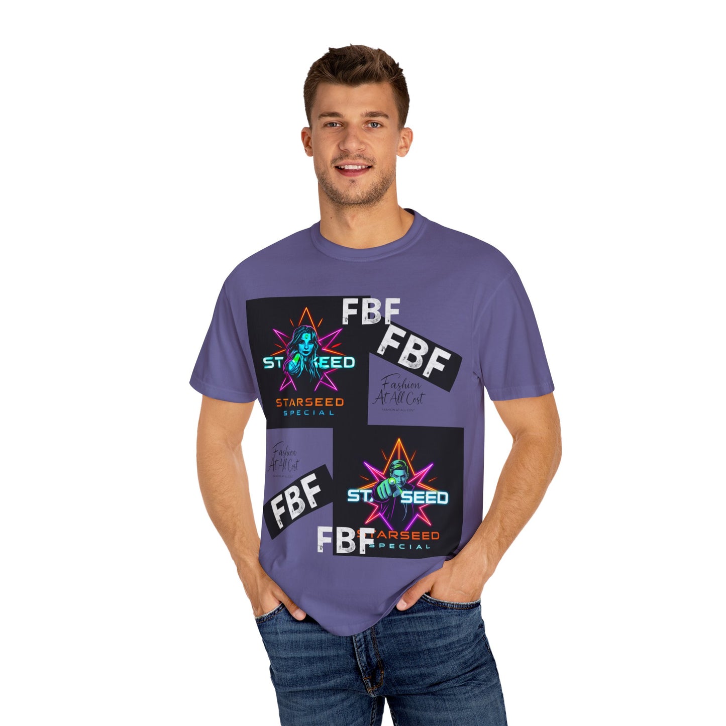 Garment-Dyed T-shirt, Trendy Graphic Tee, Casual Streetwear, Gift for Fashion Lovers, Unisex Style, Everyday Wear