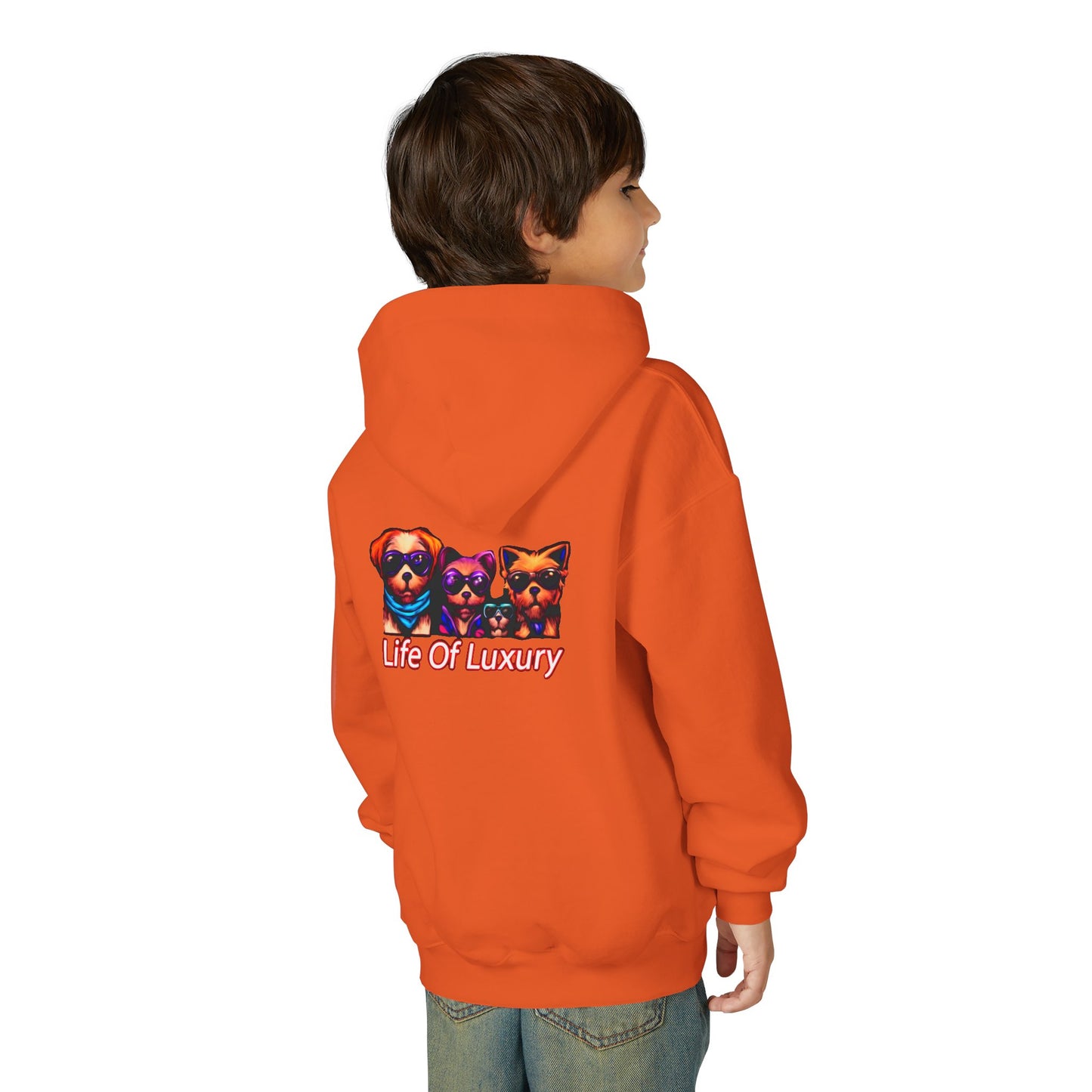 Youth Heavy Blend Hooded Sweatshirt