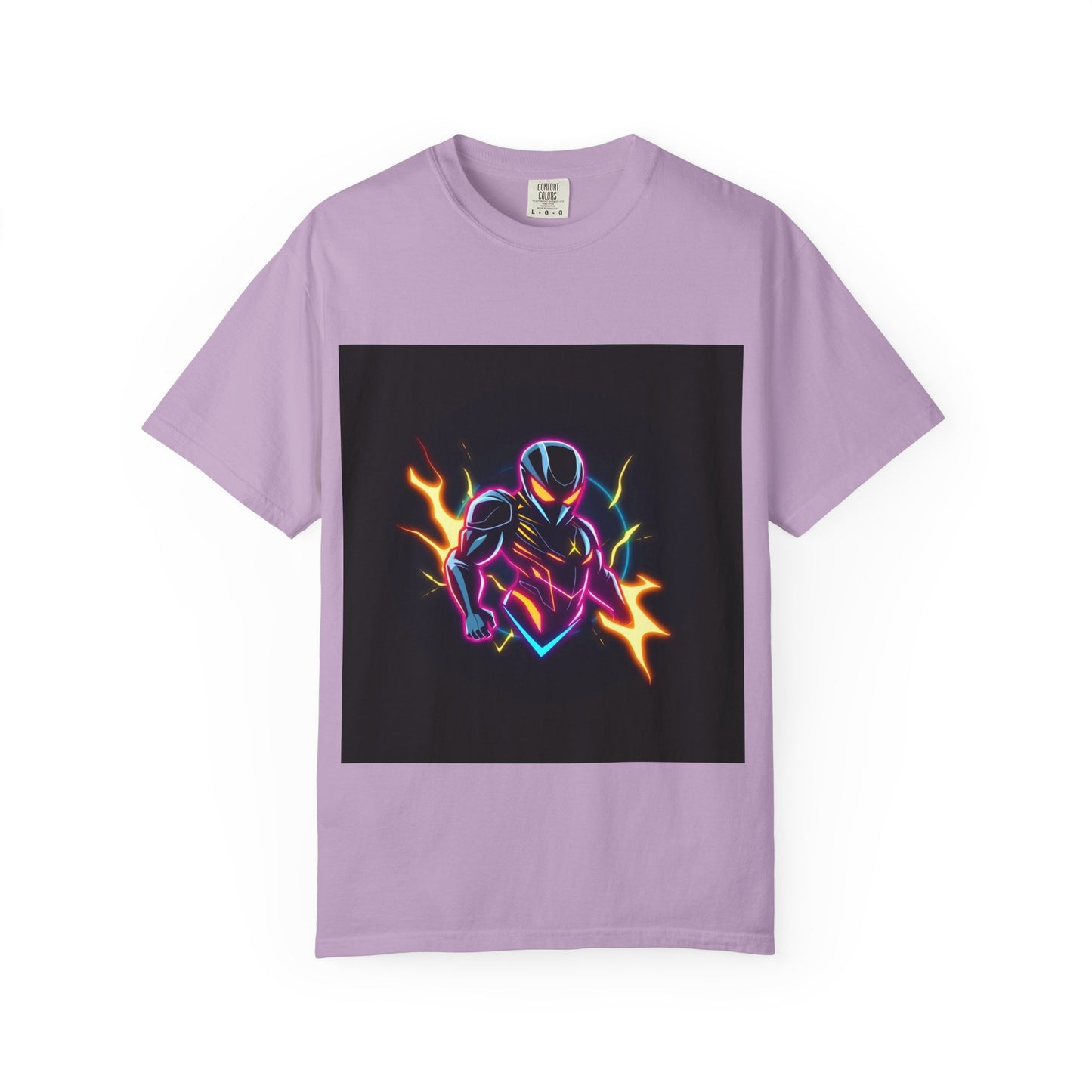 Vibrant Unisex Graphic T-Shirt, Cosmic Dreams Tee, Retro Neon Shirt, Stylish Casual Wear, Gift for Gamers & Dreamers