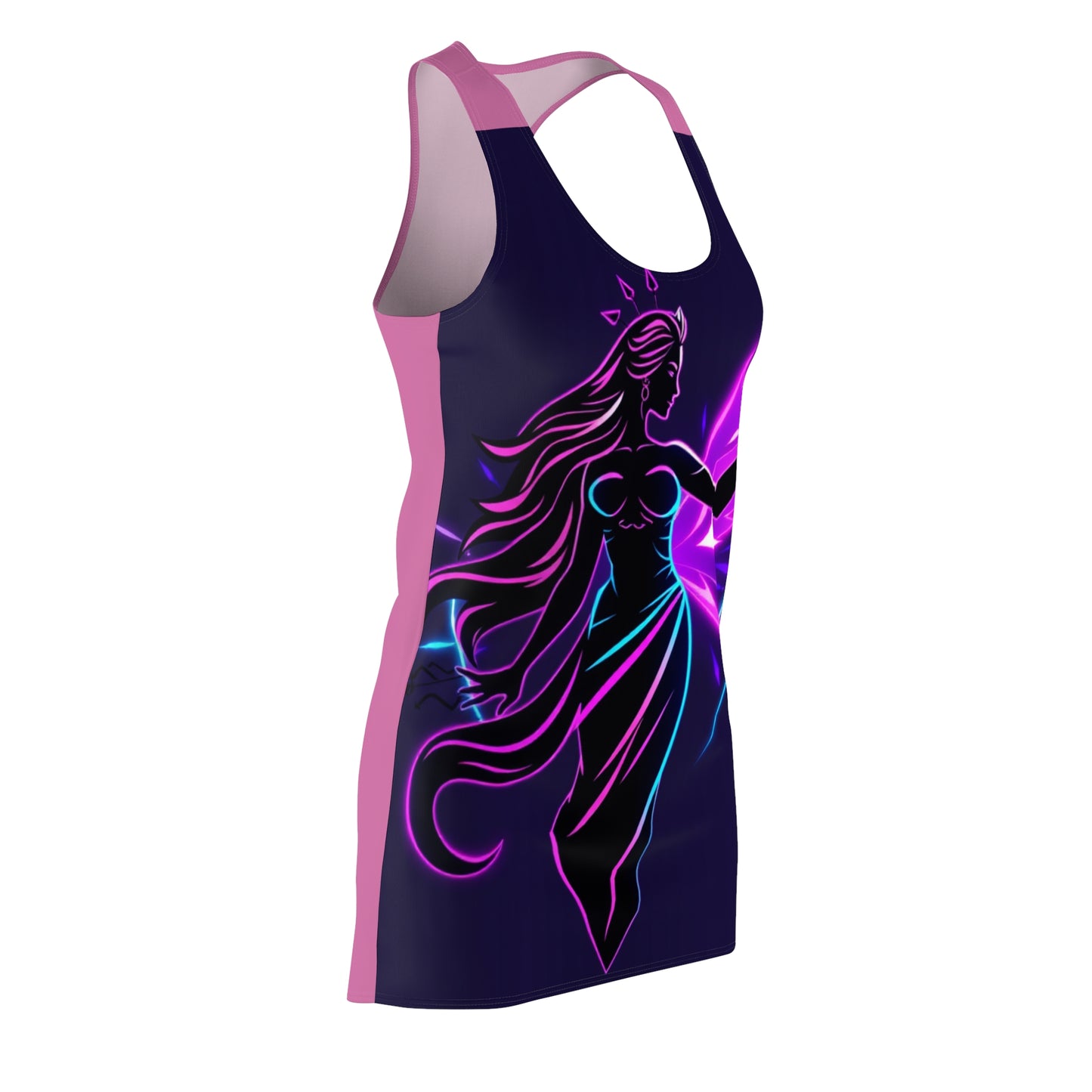 Women's Cut & Sew Racerback Dress (AOP)