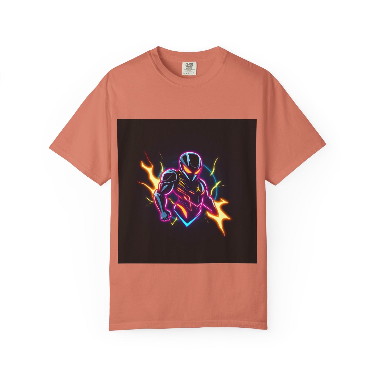 Vibrant Unisex Graphic T-Shirt, Cosmic Dreams Tee, Retro Neon Shirt, Stylish Casual Wear, Gift for Gamers & Dreamers