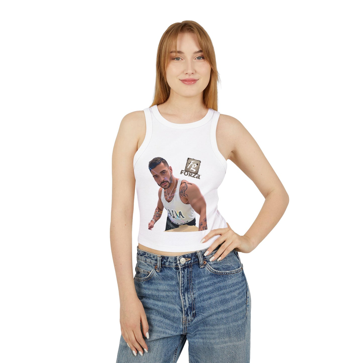 Chic Women's Micro Rib Tank Top - Stylish Summer Apparel, Casual Wear, Fitness Gear, Trendy Tops, Everyday Essentials