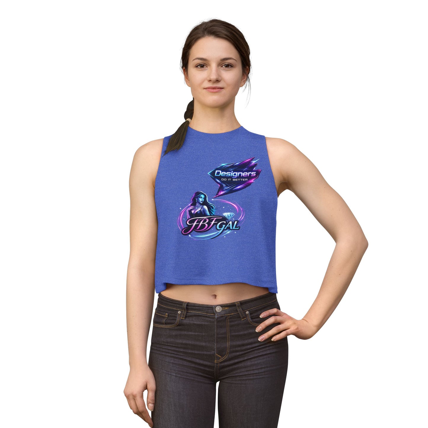 Designers do it Better, FBF gal Women's Crop Top