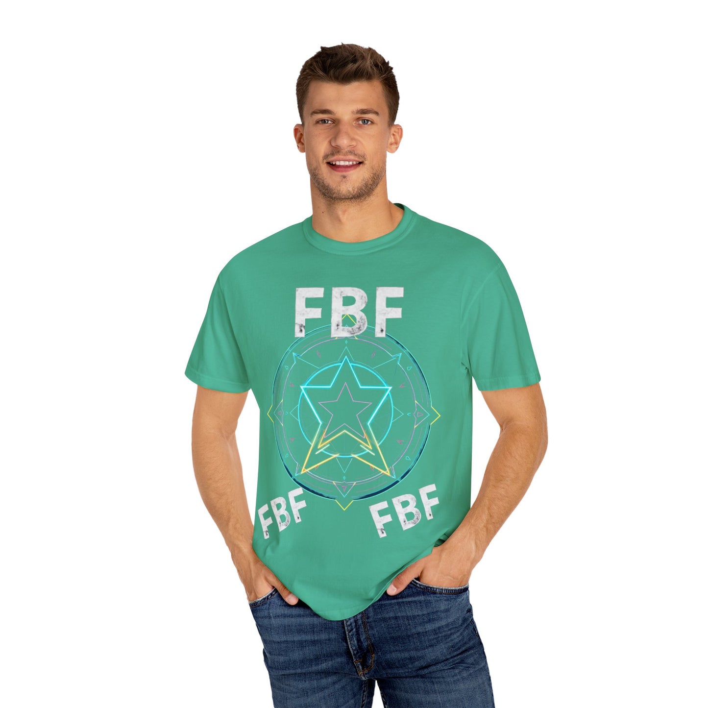 Vibrant Graphic T-shirt, Casual Wear, Gift for Friends, Trendy Streetwear, Unique Style, Music Festival Outfit