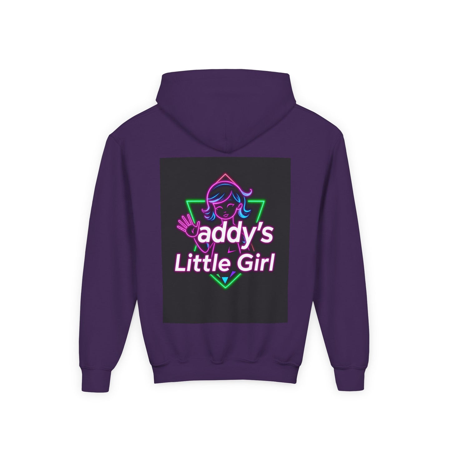 Daddy's Little Girl Hoodie, Cozy Youth Sweatshirt, Cute Gift for Dads, Kids Sweatshirt, Family Celebration Apparel