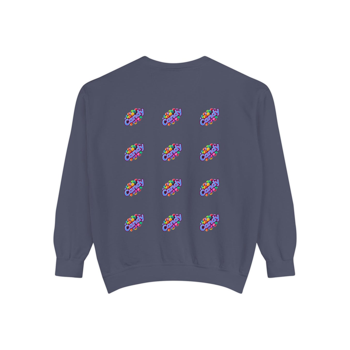 Candy-Themed Unisex Garment-Dyed Sweatshirt - Nostalgic Apparel for Sweet Lovers, Cozy Casual Wear, Gift for Candy Lovers, Colorful [...]