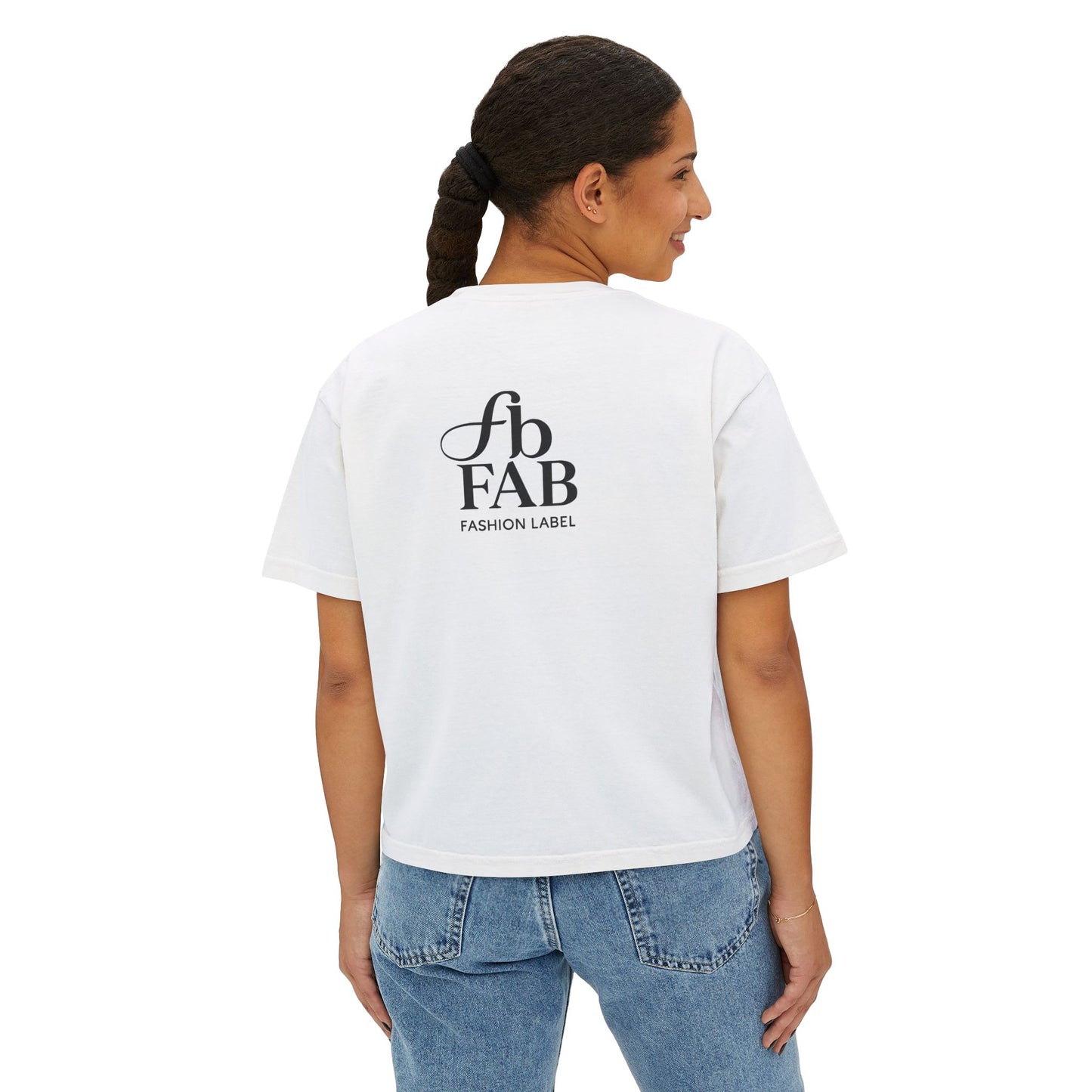 Everyday Vintage Beauty Boxy Tee — Women’s Graphic Fashion Top