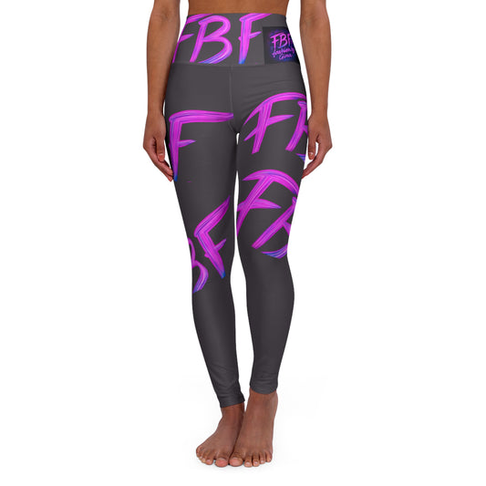 High Waisted Yoga Leggings (AOP)