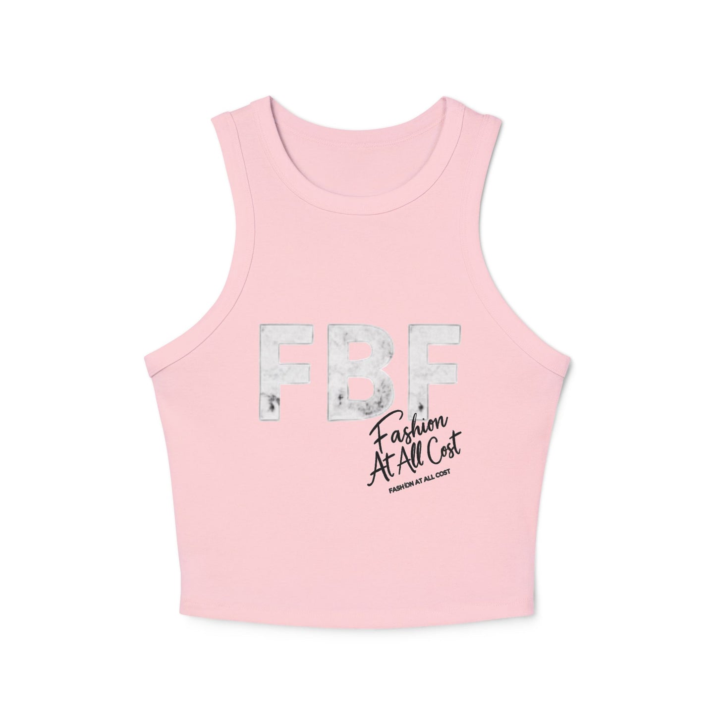 Trendy Micro Rib Racer Tank Top for Fashion Lovers, Stylish Cropped Top, Casual Summer Essential, Comfy Athleisure Wear, Gift for Best [...]