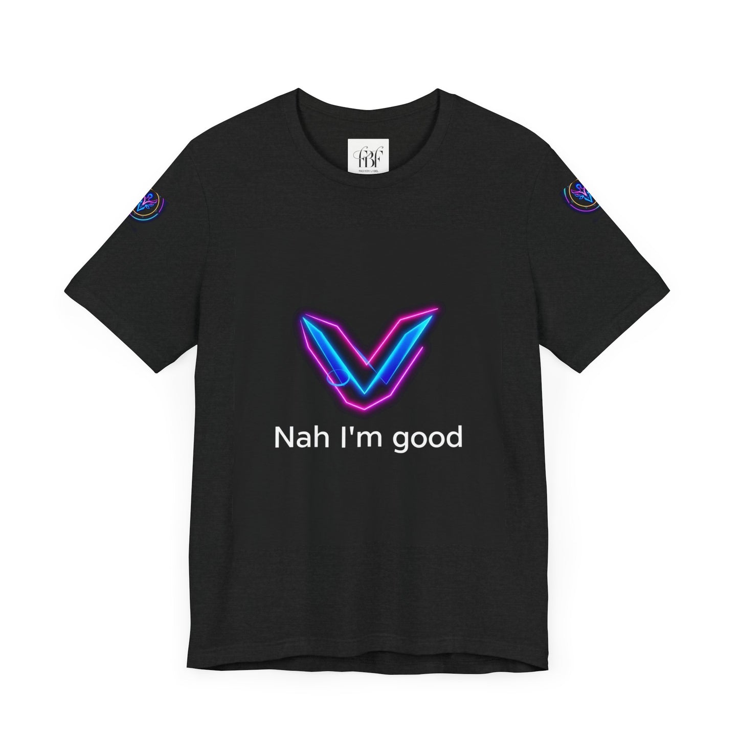 Neon Graphic Tee for Trendy Vibes, Casual Wear, Gift for Friends, Streetwear, Relaxed Fit, Graphic Art Tee