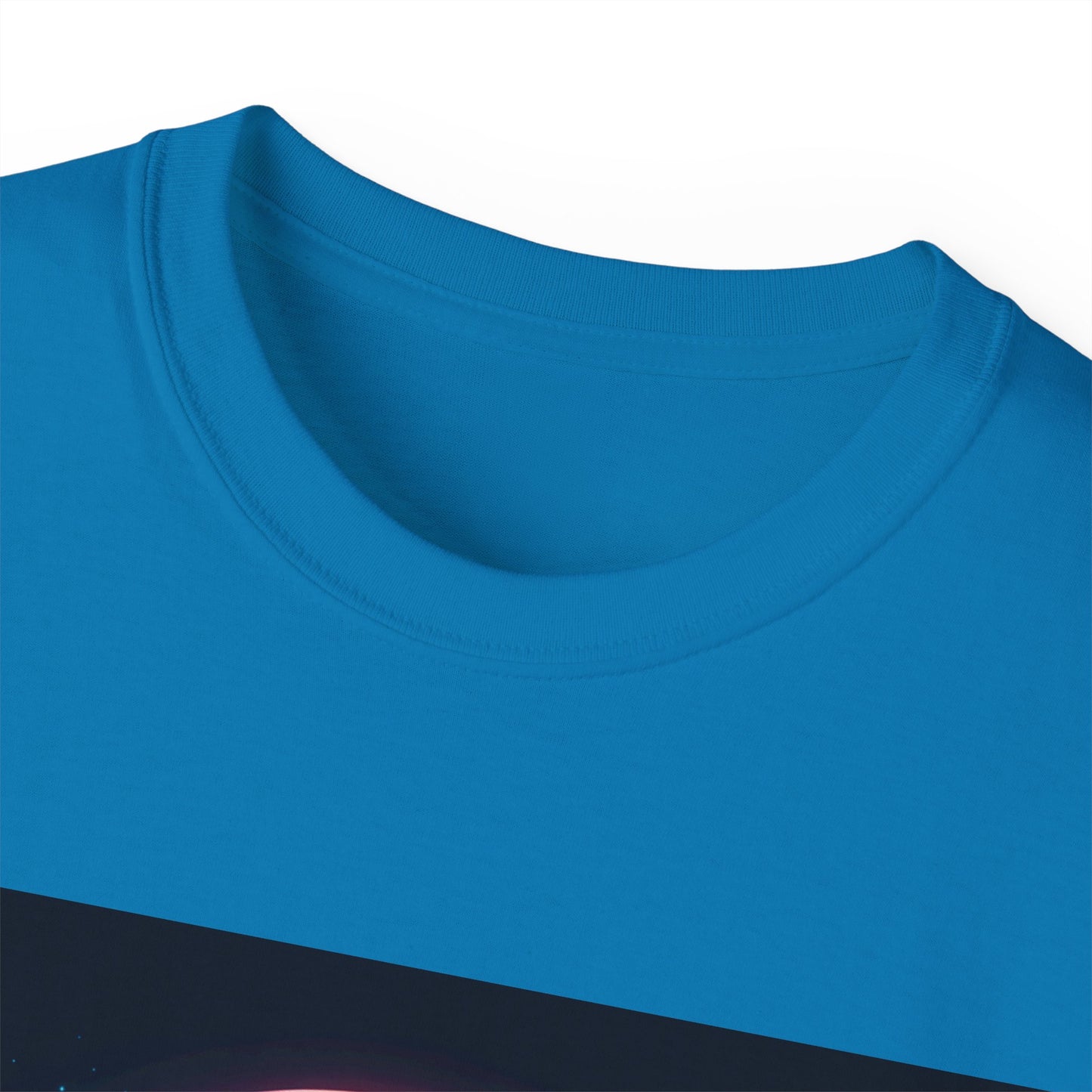 NY Italian Culture T‑Shirt — Retro Neon Brooklyn Bridge Graphic