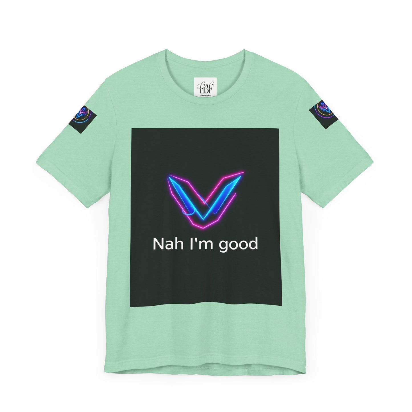 Neon Graphic Tee for Trendy Vibes, Casual Wear, Gift for Friends, Streetwear, Relaxed Fit, Graphic Art Tee
