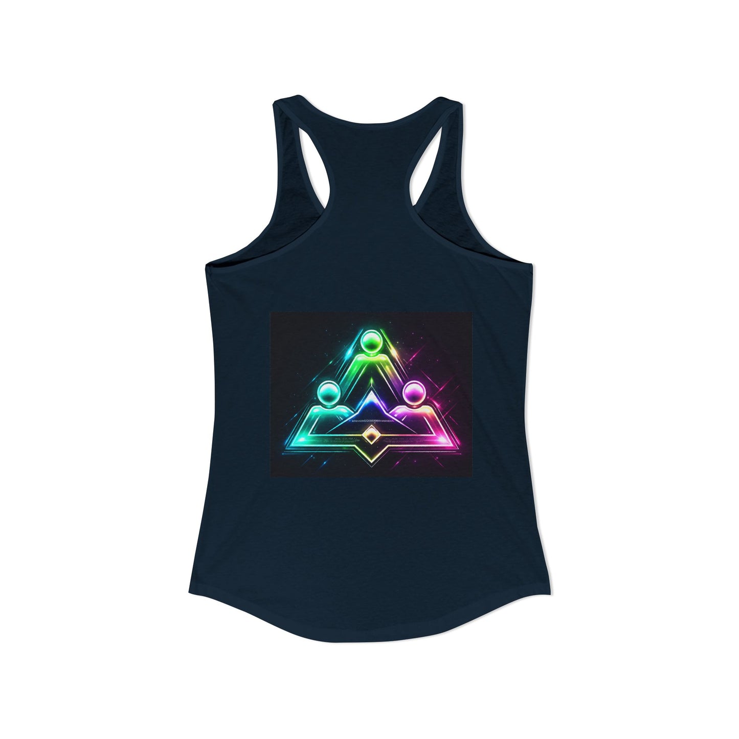 True strength don’t need numbers Women's Ideal Racerback Tank