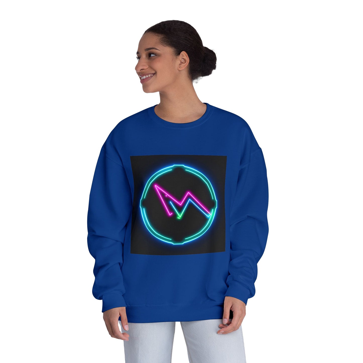 Neon Pulse Unisex Crewneck Sweatshirt