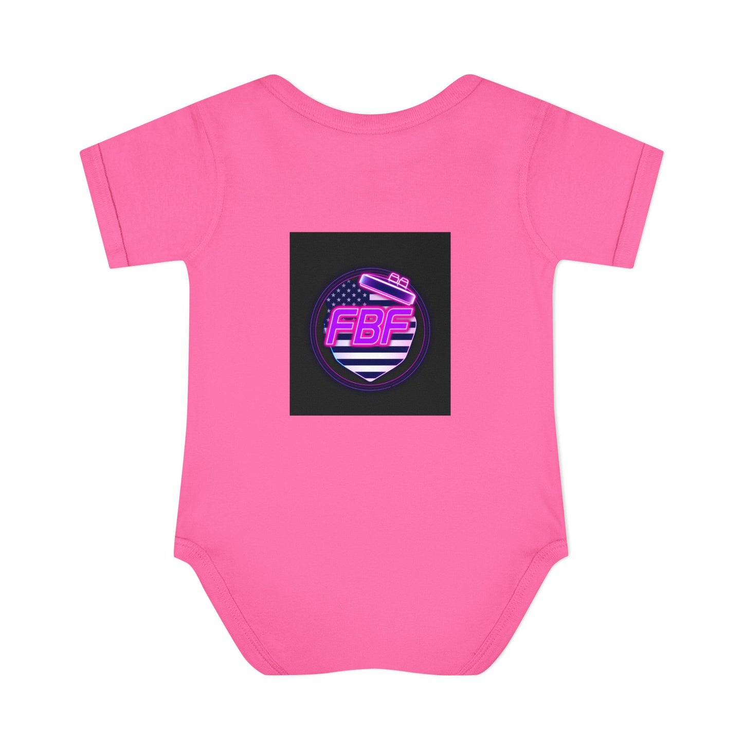 Neon Baby Bodysuit for Trendy Infants, Cool Graphic Onesie, Unique Baby Gift, Personalized Baby Outfit, Modern Infant Apparel