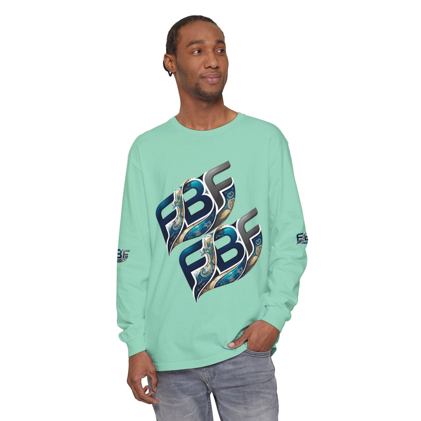 FBF Logo Long Sleeve T‑Shirt — Graphic Streetwear Tee