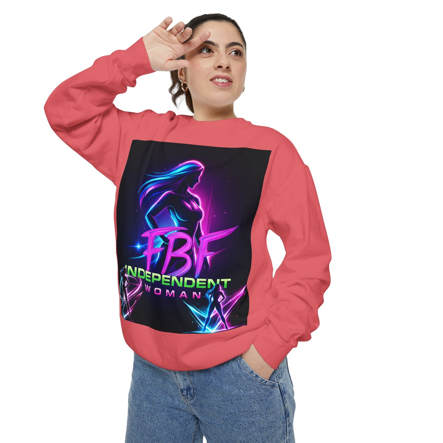 Unisex Garment-Dyed Sweatshirt