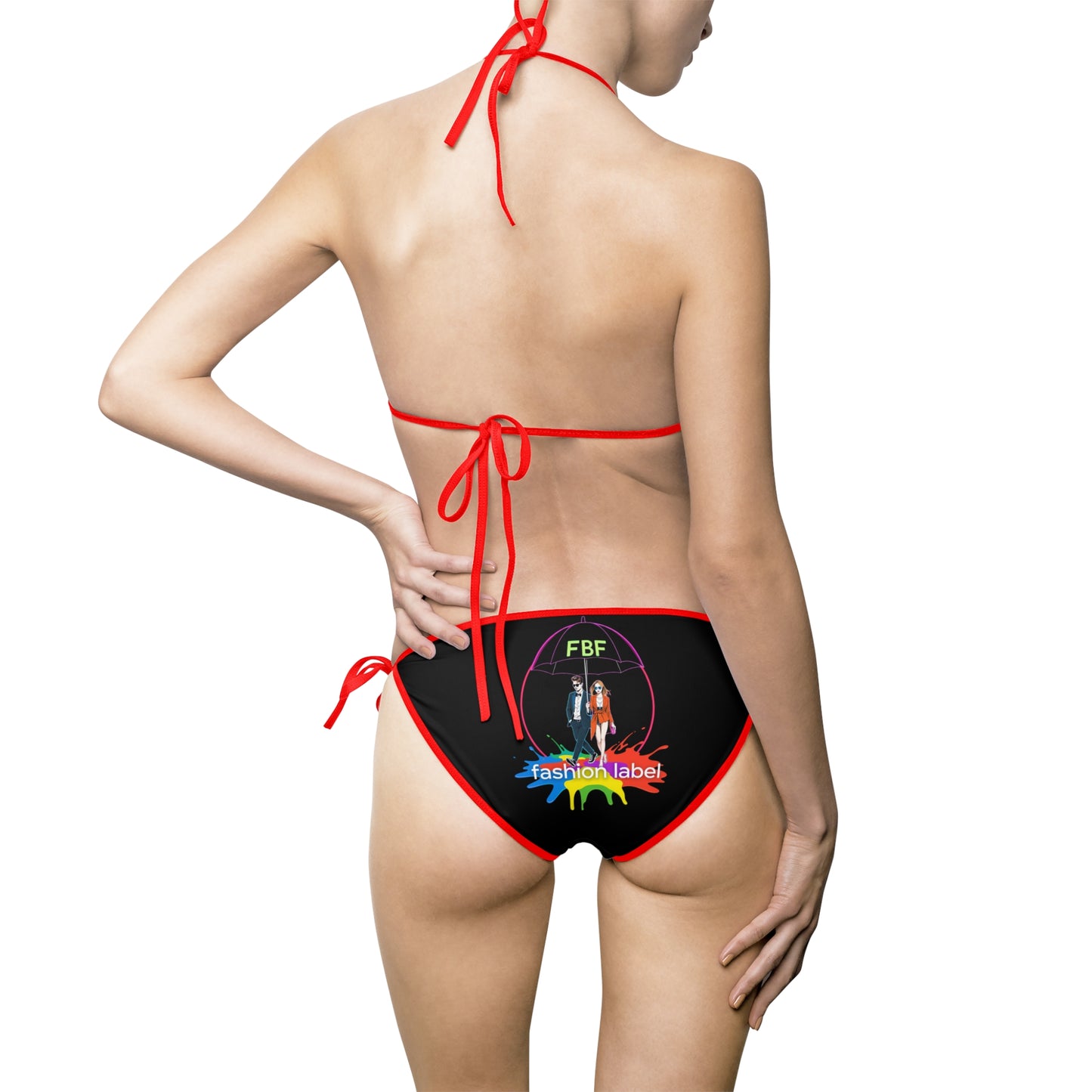 Vibrant Women's Bikini Swimsuit, Beachwear, Summer Fashion, Pool Party, Tropical Vibes, Swimwear