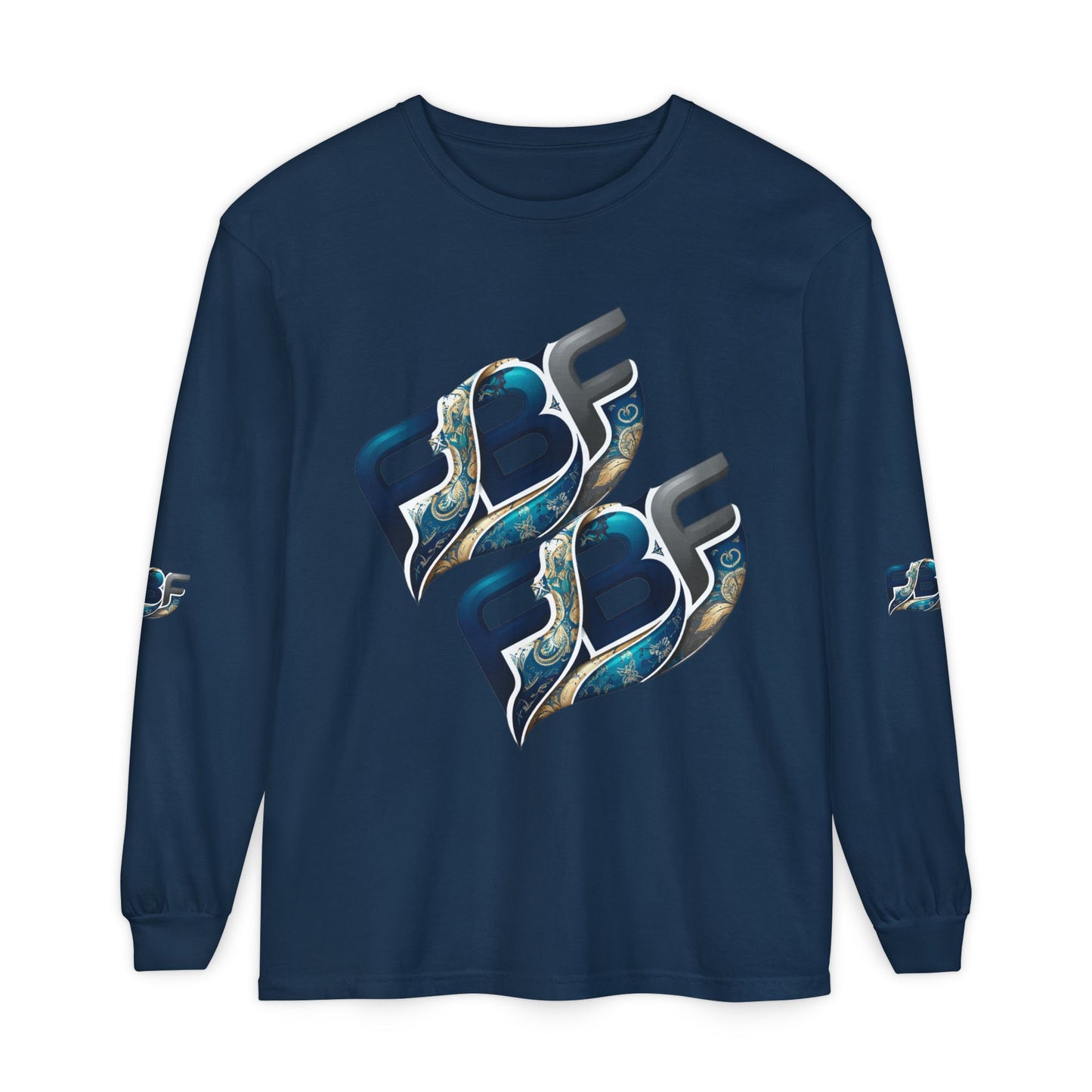 FBF Logo Long Sleeve T‑Shirt — Graphic Streetwear Tee