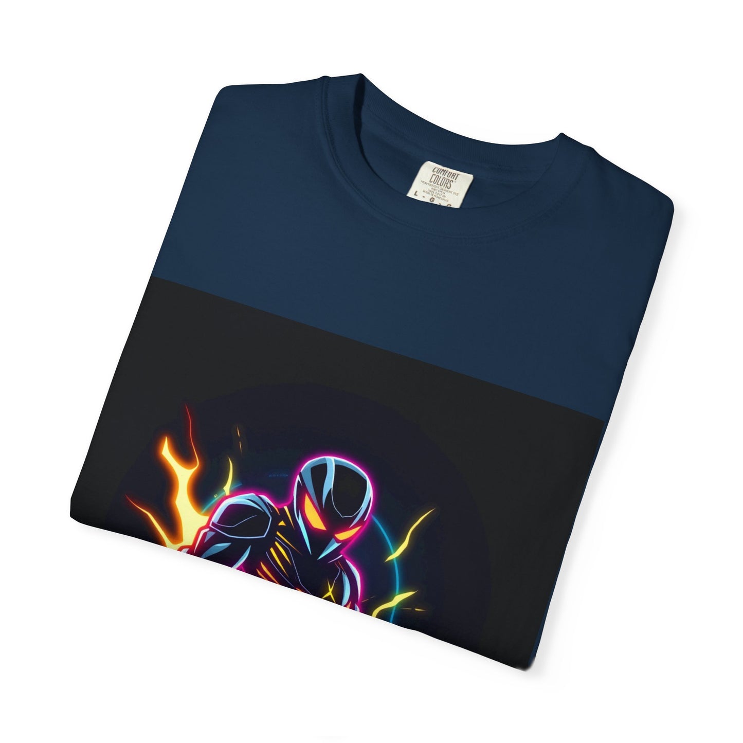 Vibrant Unisex Graphic T-Shirt, Cosmic Dreams Tee, Retro Neon Shirt, Stylish Casual Wear, Gift for Gamers & Dreamers