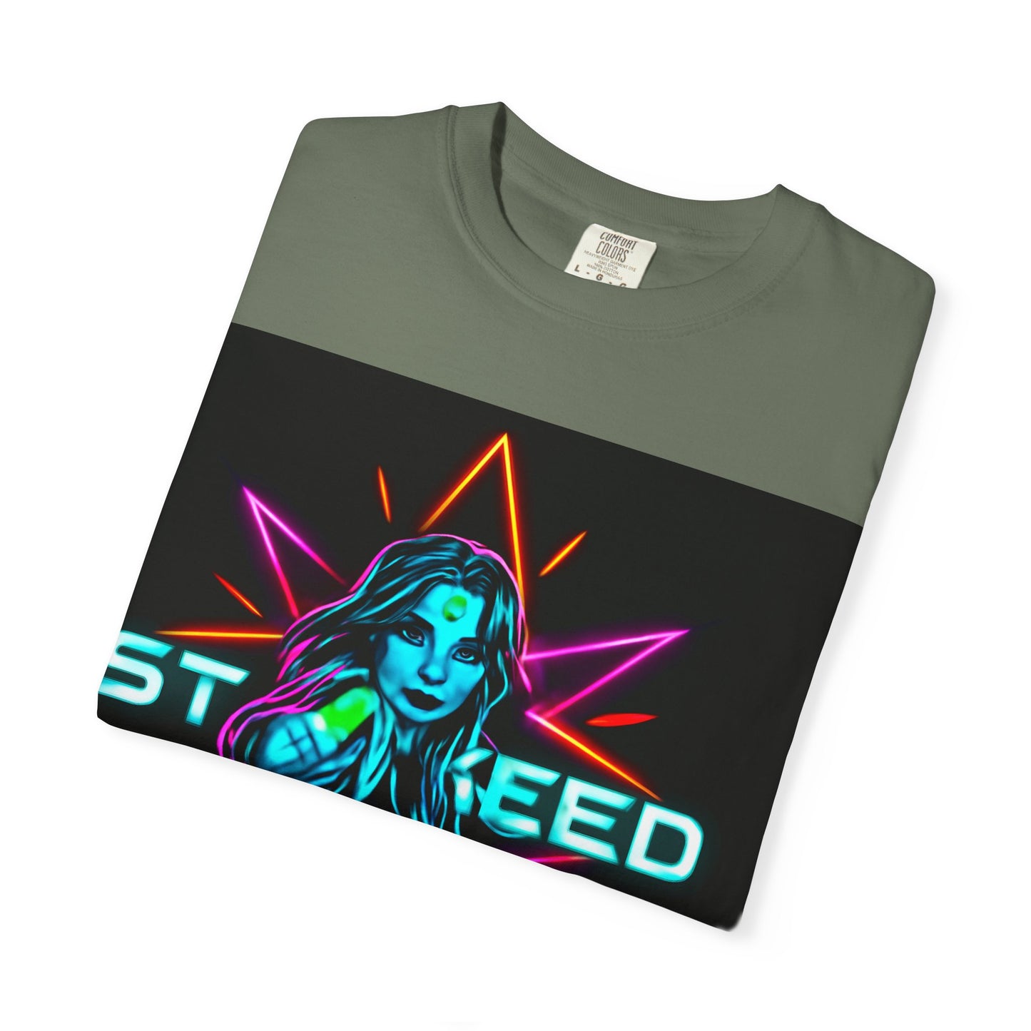 Neon Graphic T-Shirt - Starseed FBF Tee, Unisex Fashion, Cool Gift, Festival Wear, Retro Style, Casual Streetwear