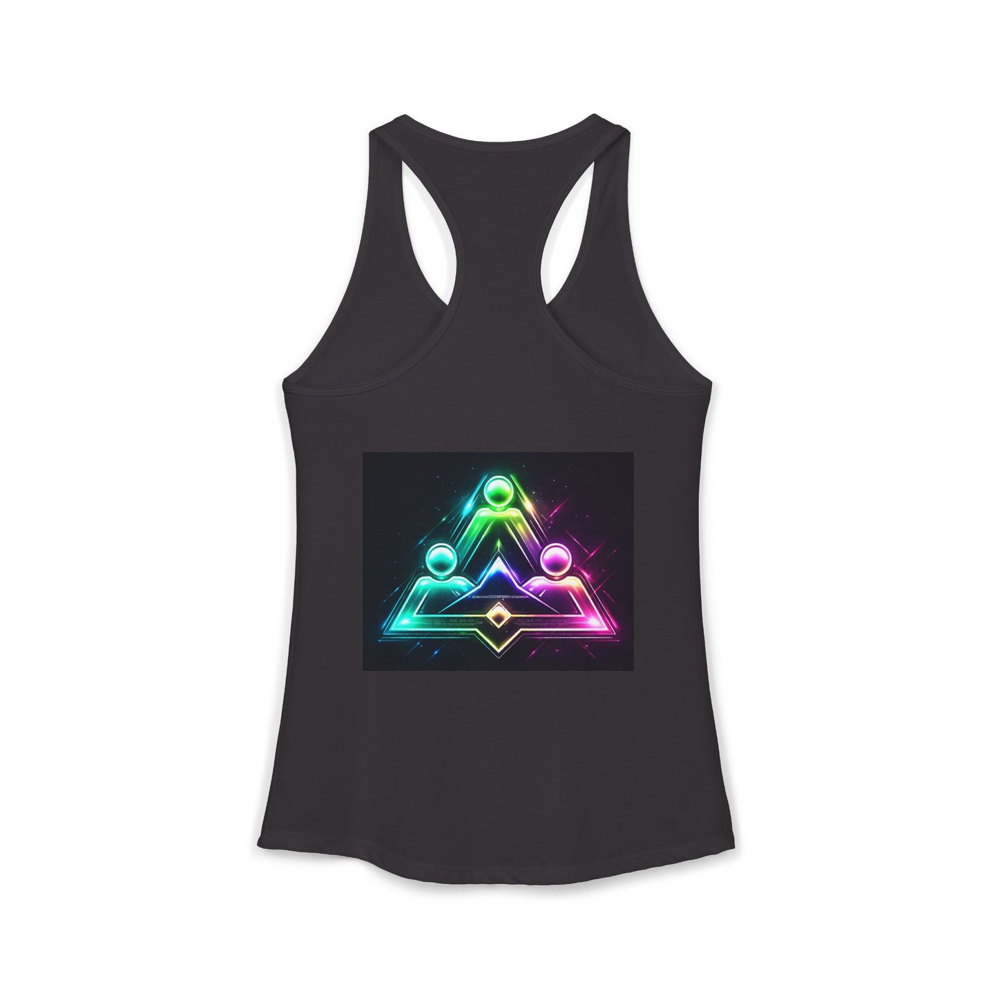 True strength don’t need numbers Women's Ideal Racerback Tank