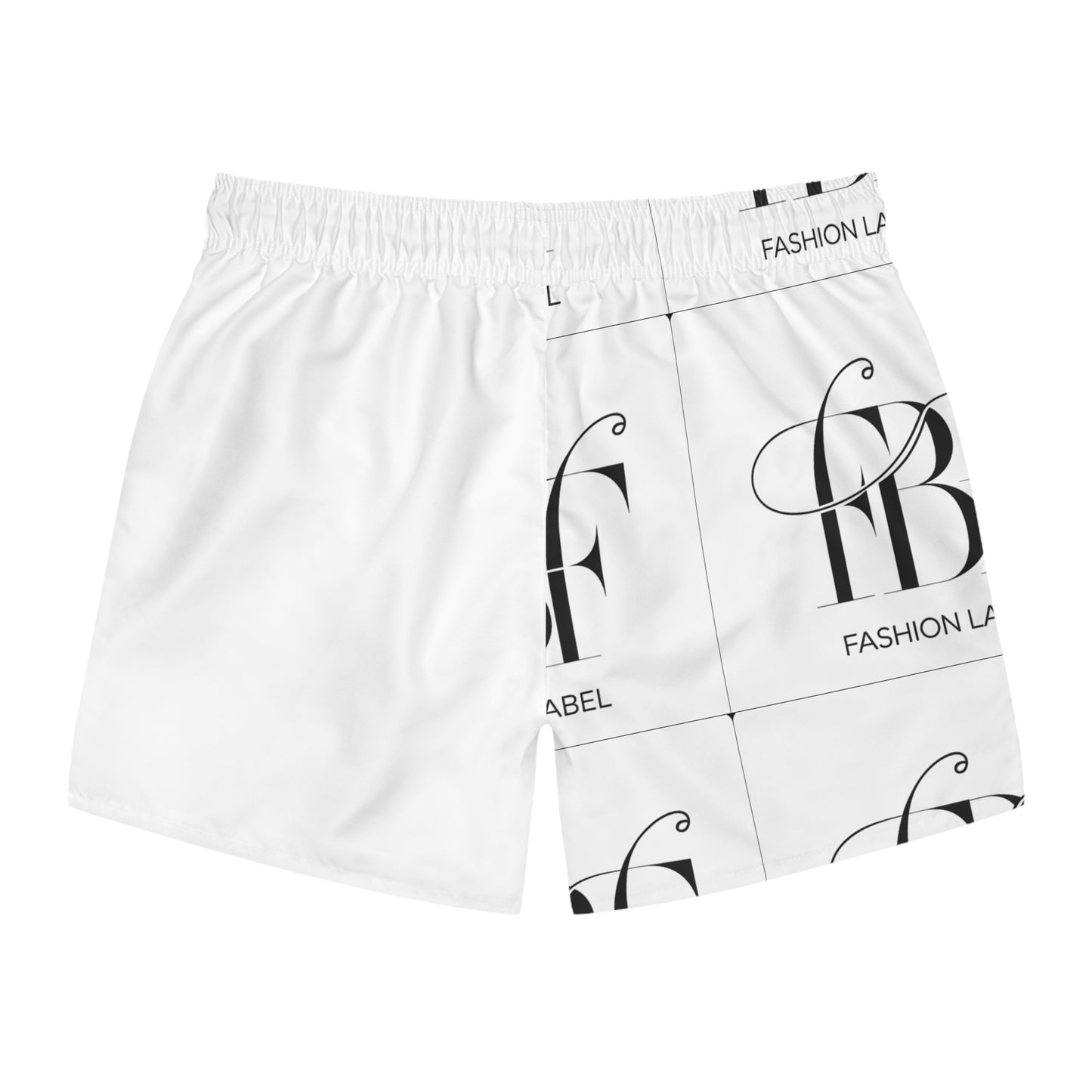 Stylish Swim Trunks with Fashion Label Design | Perfect for Summer, Beach Days, and Pool Parties