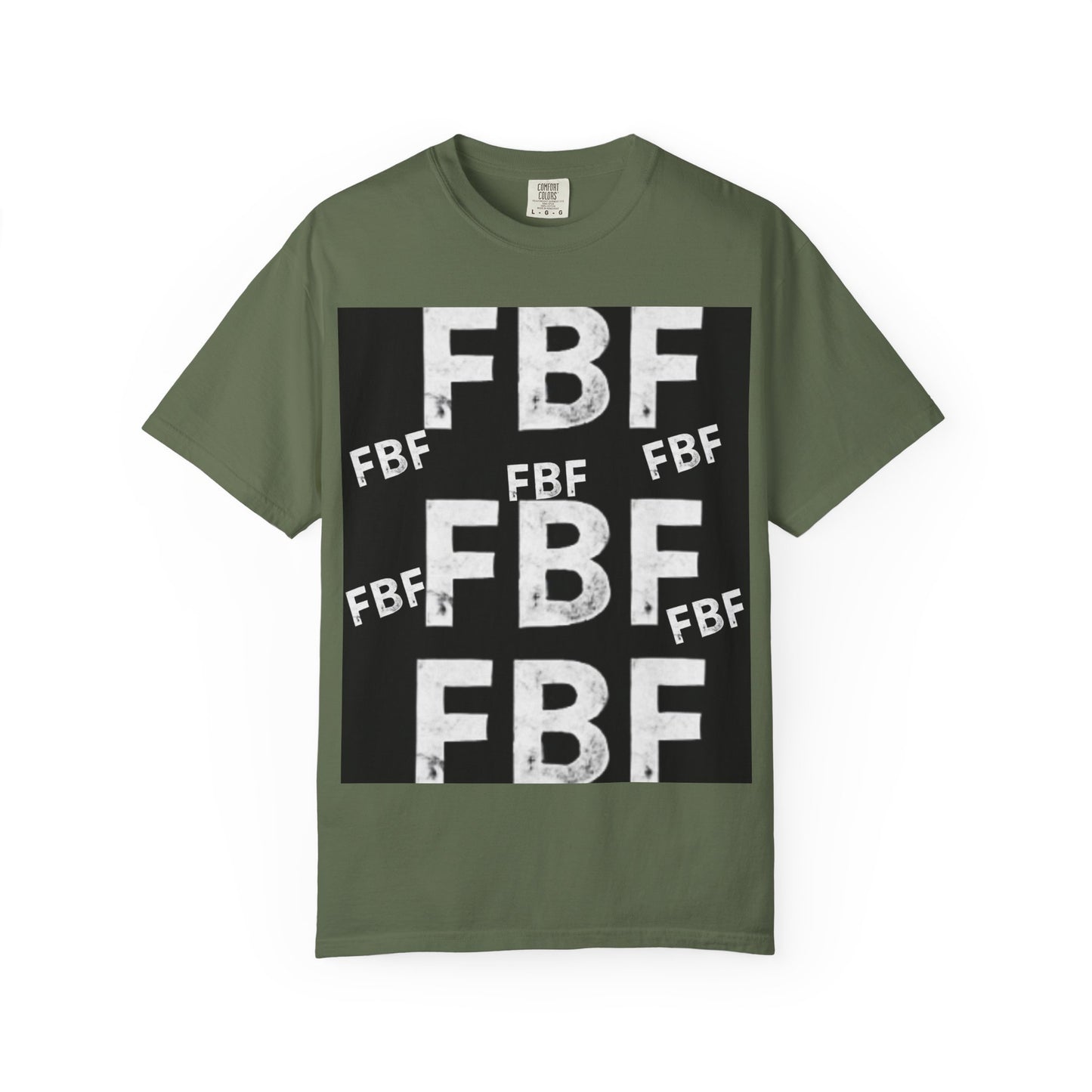 FBF Garment-Dyed Unisex T-shirt, Casual Wear, Graphic Tee, Street Style, Gift for Friends, All Occasions