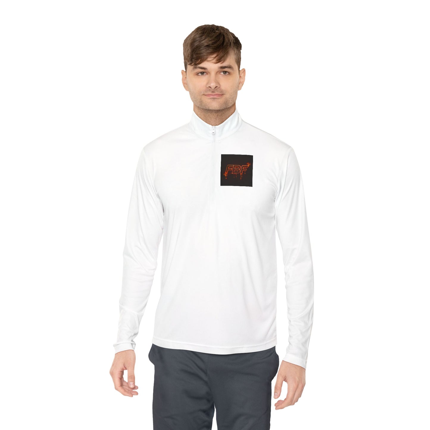 Power Over These Haters Quarter-Zip Pullover