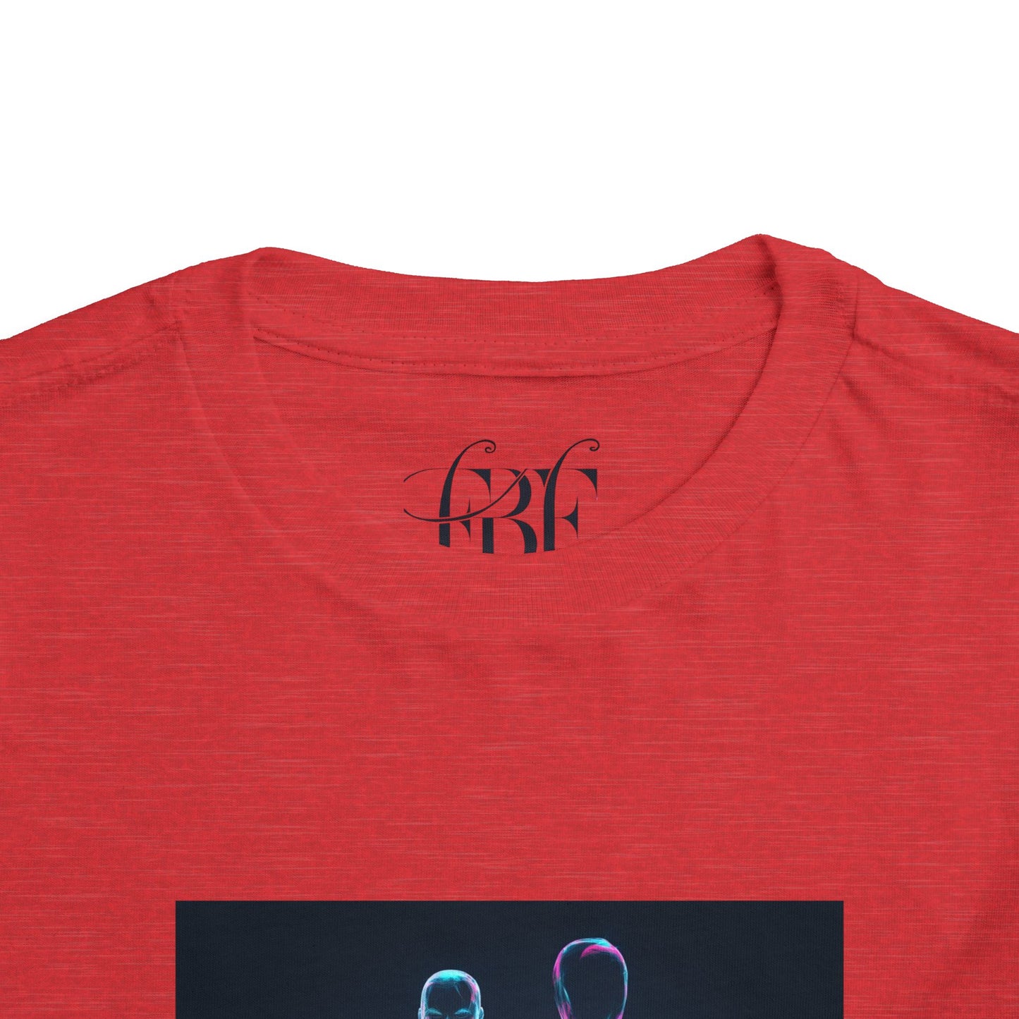 Toddler Tee — Energy & Vibes Neon Dance Graphic