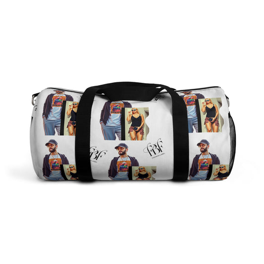Stylish Duffel Bag with Unique Artwork for Travel & Gym