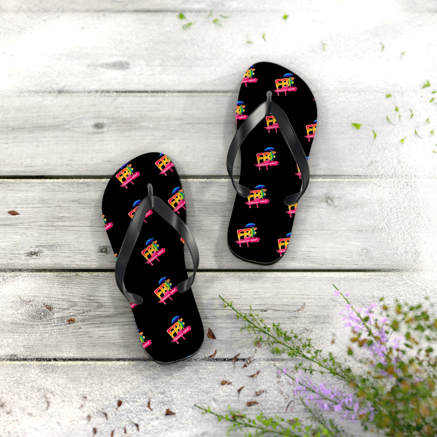 Colorful Fun Flip Flops for Beach Days, Summer Outfits, Pool Parties, Vacation, Gift for Her