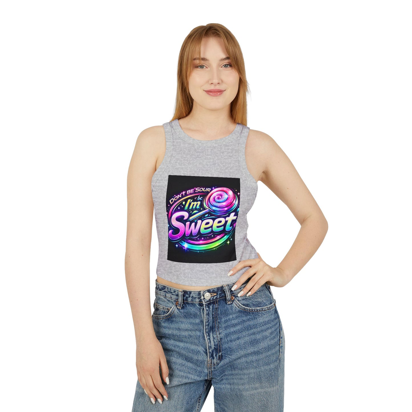 Women's Micro Rib Racer Tank Top