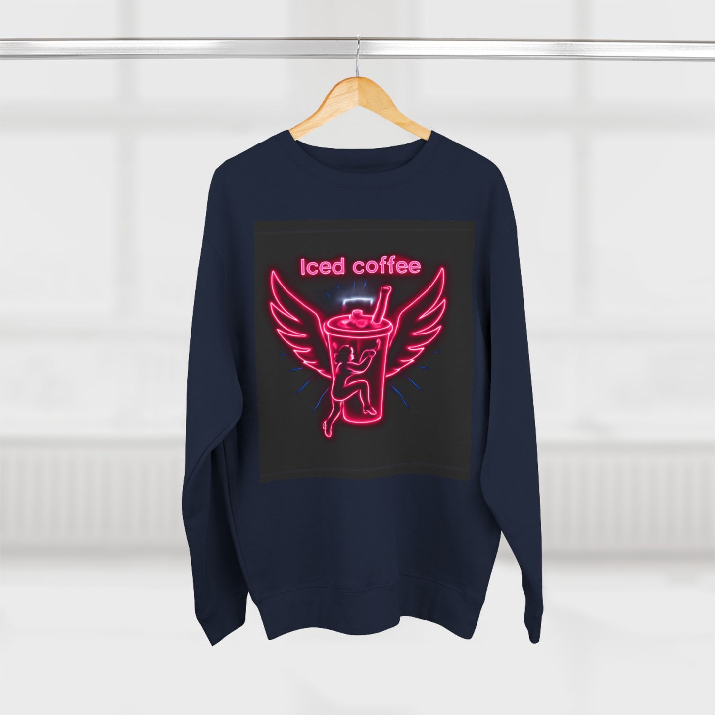 Wings & Coffee Unisex Crewneck Sweatshirt