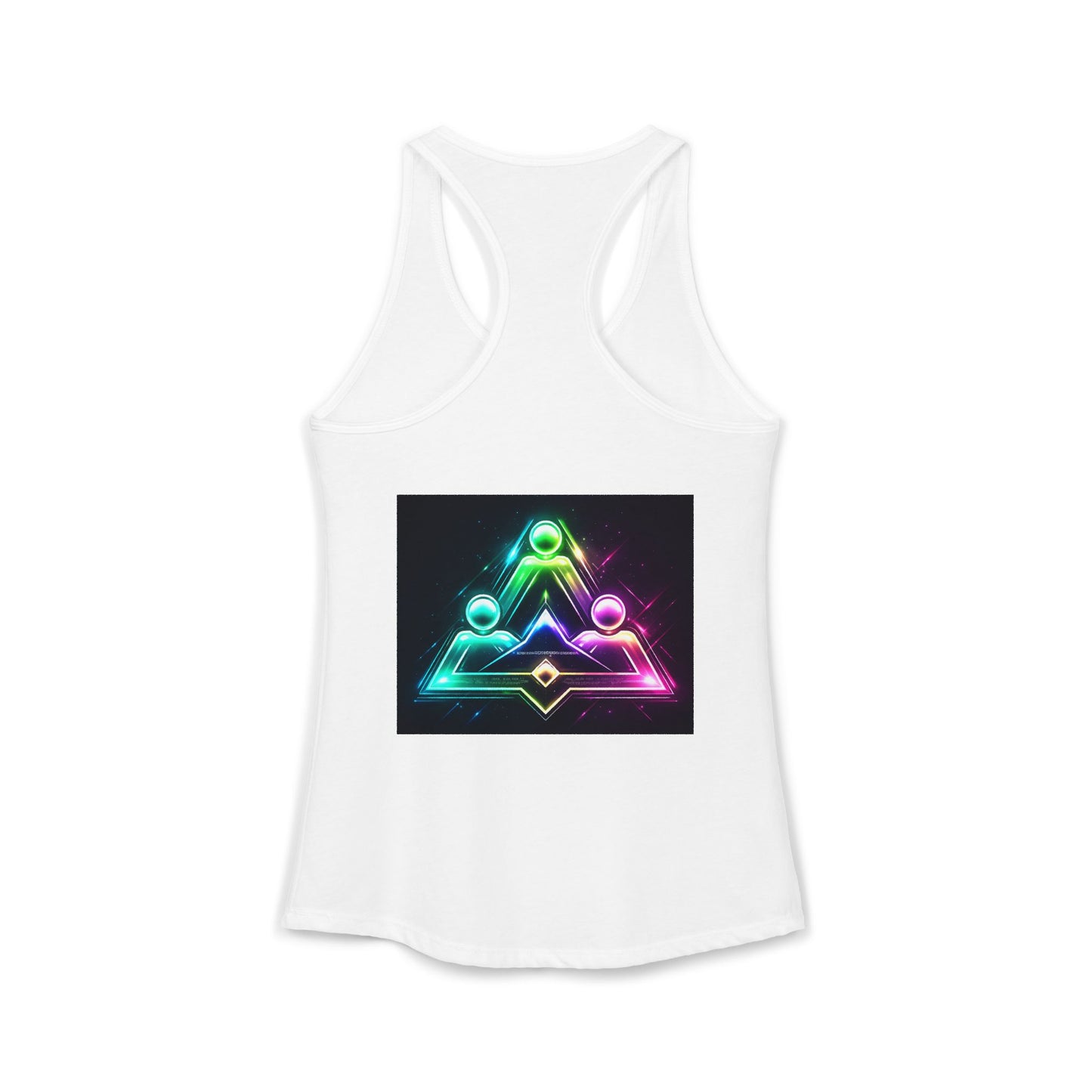 True strength don’t need numbers Women's Ideal Racerback Tank