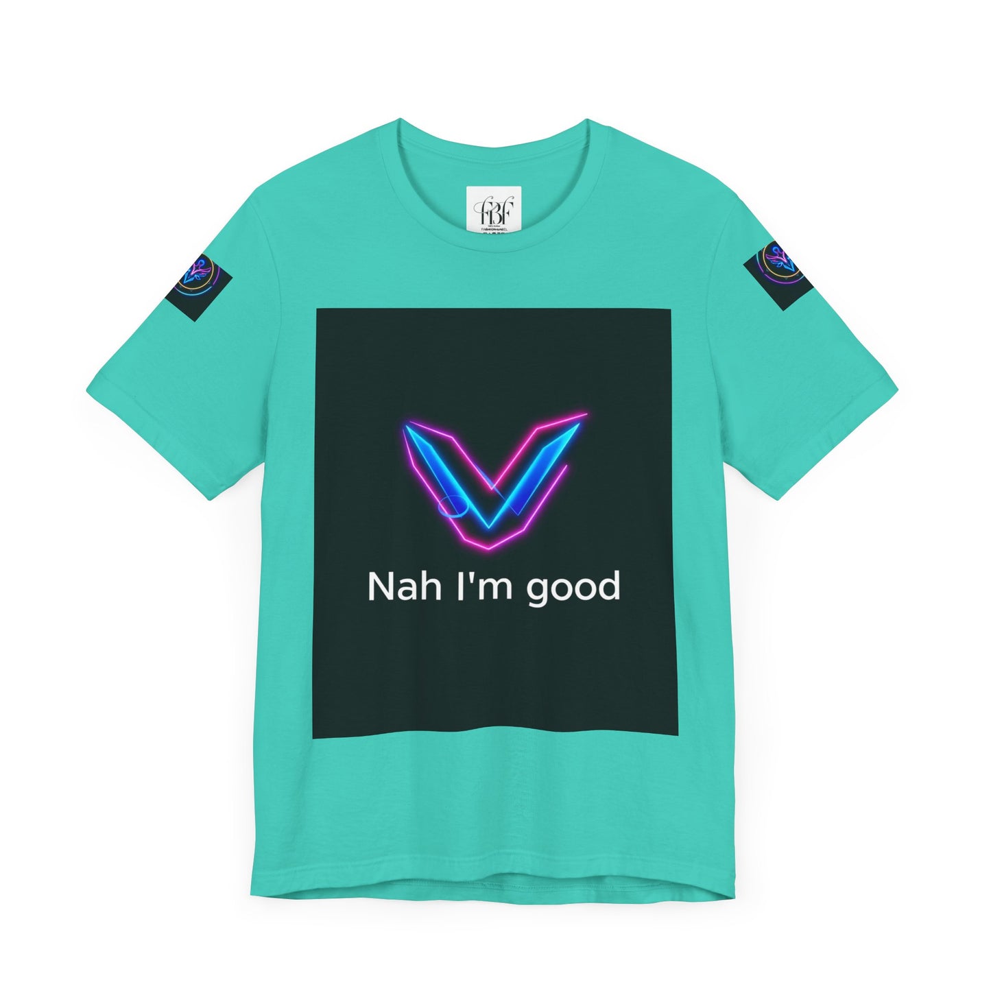 Neon Graphic Tee for Trendy Vibes, Casual Wear, Gift for Friends, Streetwear, Relaxed Fit, Graphic Art Tee