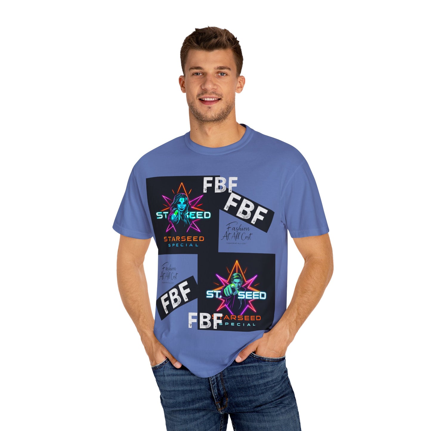 Garment-Dyed T-shirt, Trendy Graphic Tee, Casual Streetwear, Gift for Fashion Lovers, Unisex Style, Everyday Wear