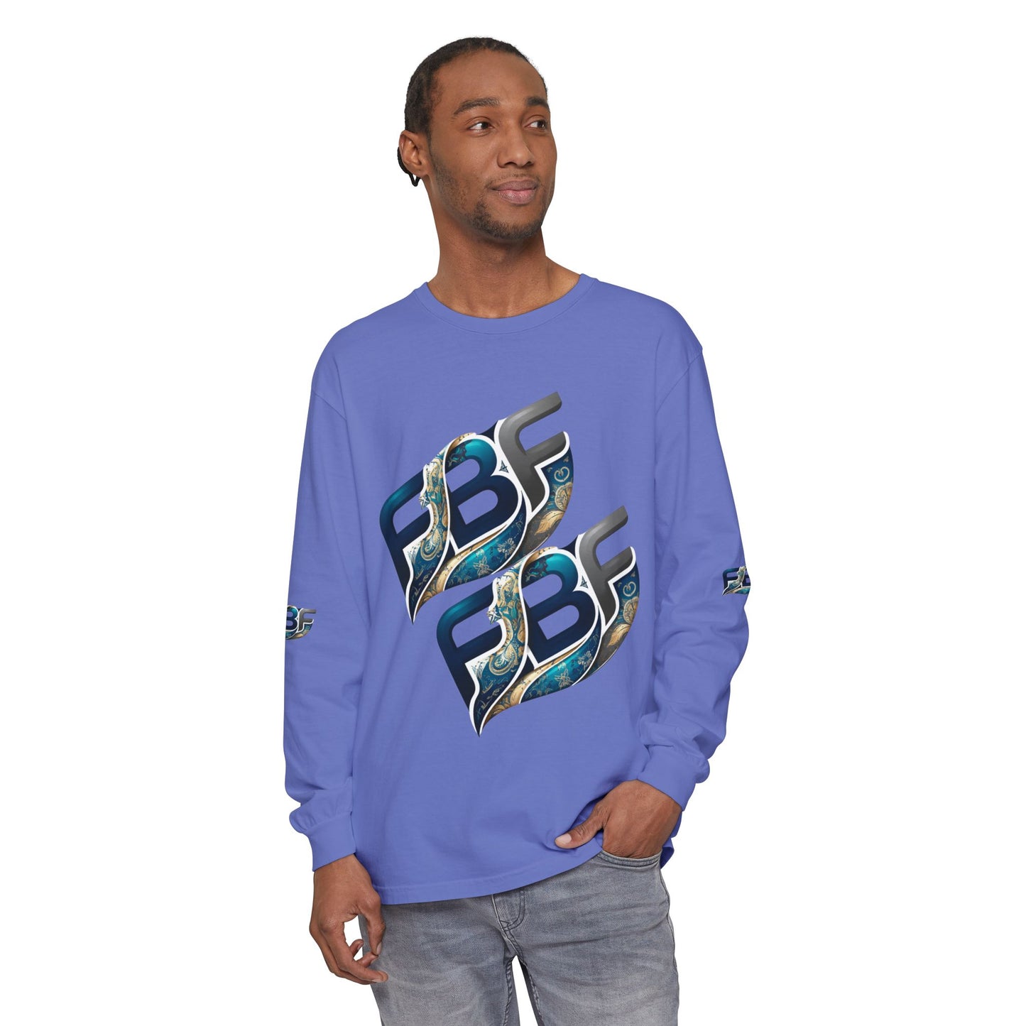FBF Logo Long Sleeve T‑Shirt — Graphic Streetwear Tee