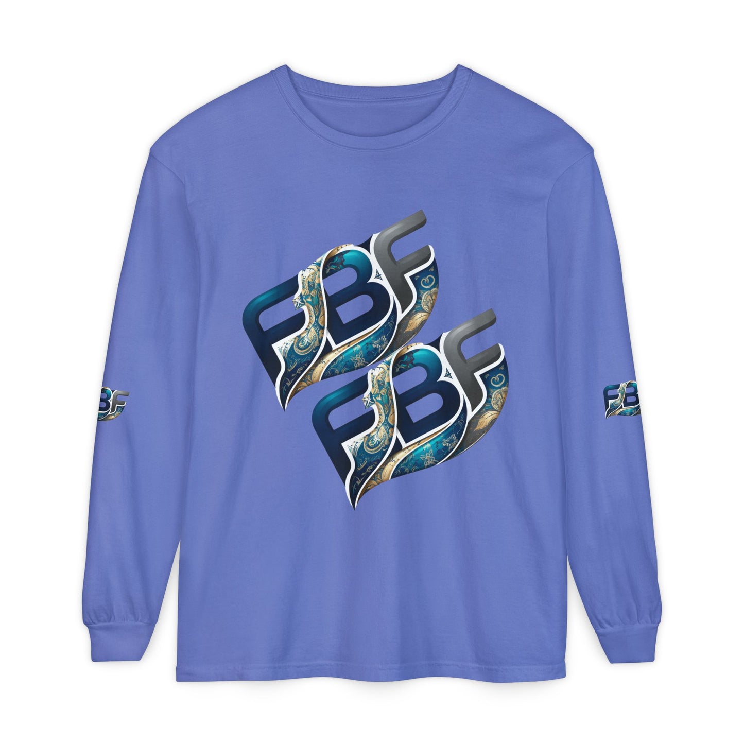 FBF Logo Long Sleeve T‑Shirt — Graphic Streetwear Tee