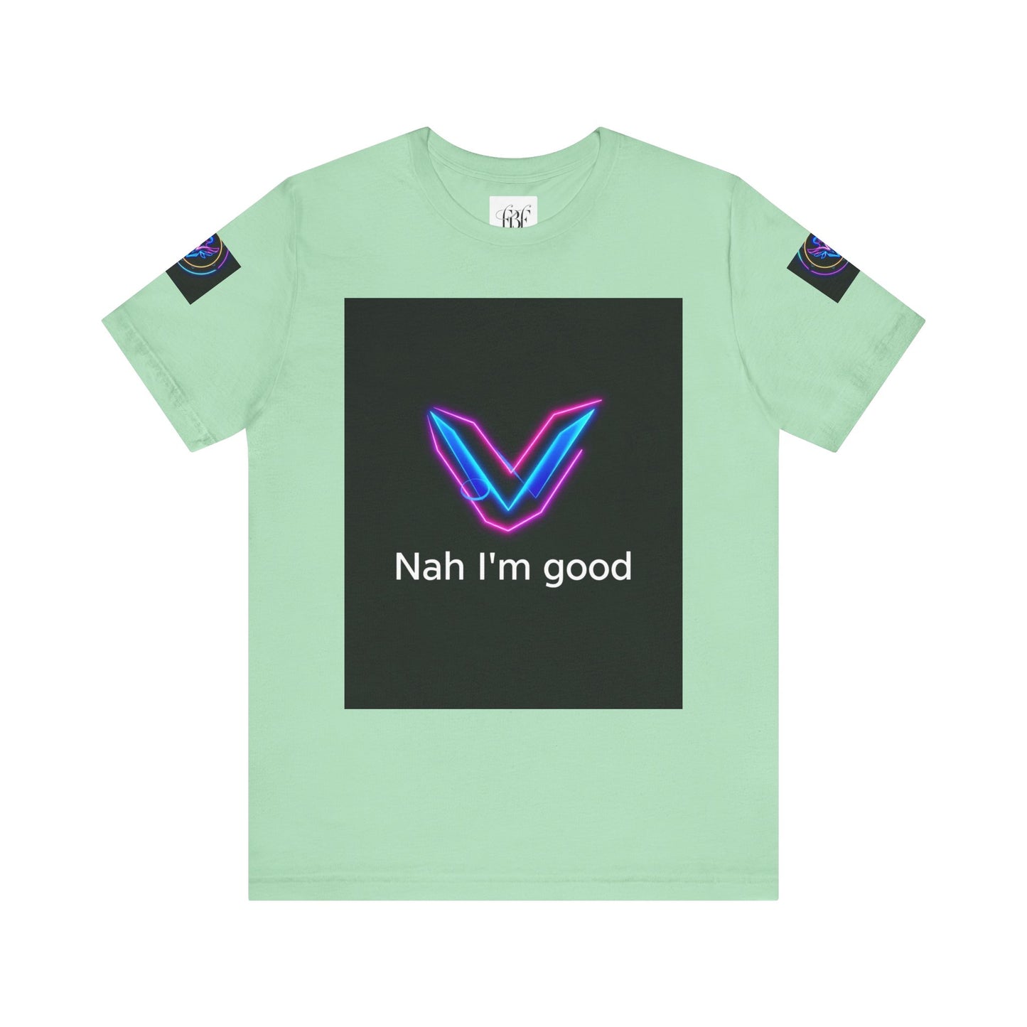 Neon Graphic Tee for Trendy Vibes, Casual Wear, Gift for Friends, Streetwear, Relaxed Fit, Graphic Art Tee
