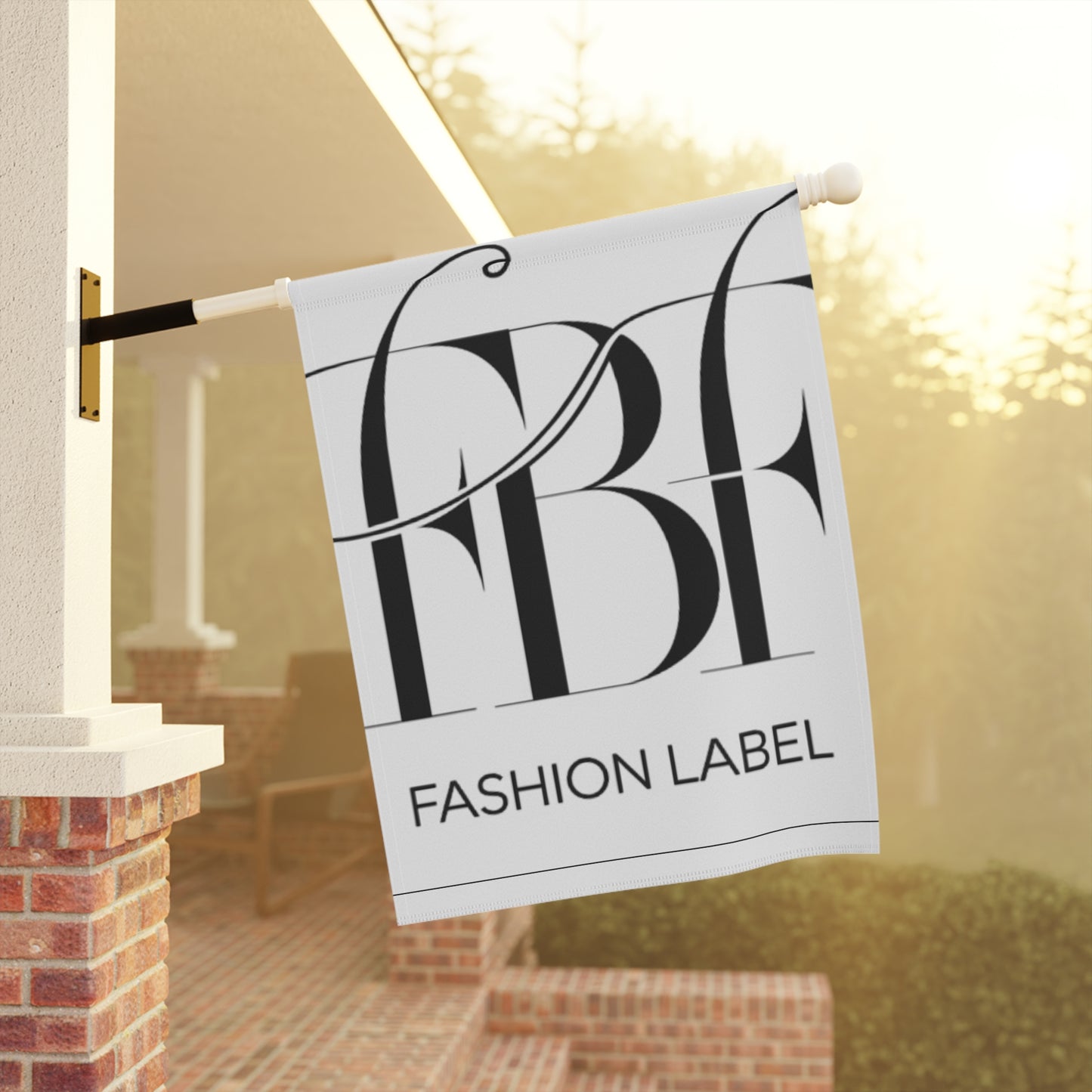 Stylish Garden Banner, Fashion Decor Flag, Outdoor Garden Art, Home Entrance Sign, Seasonal Garden Decoration